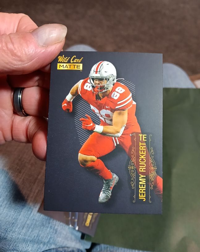 2022 Wild Card Matte #MB-88 Jeremy Ruckert — front