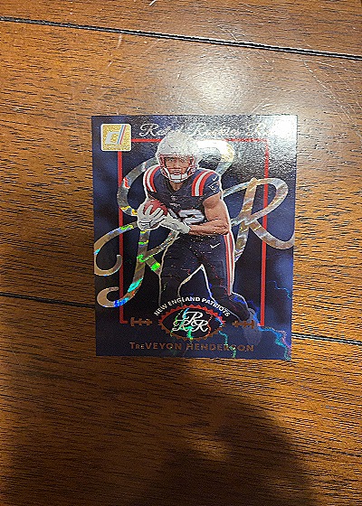 2025 Panini Donruss #20 TreVeyon Henderson Rated Rookies Retro — front