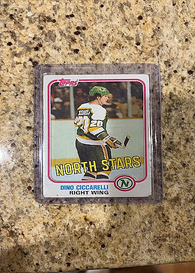1981-82 Topps #105W Dino Ciccarelli — front
