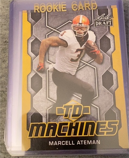 2018 Leaf Draft TD Machines #TD-12 Marcell Ateman — front