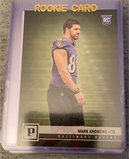 2018 Panini Rookies #355 Mark Andrews — front