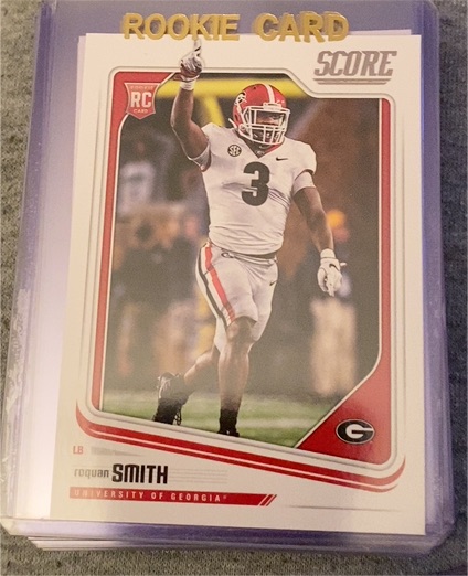 2018 Panini Score #342 Roquan Smith — front