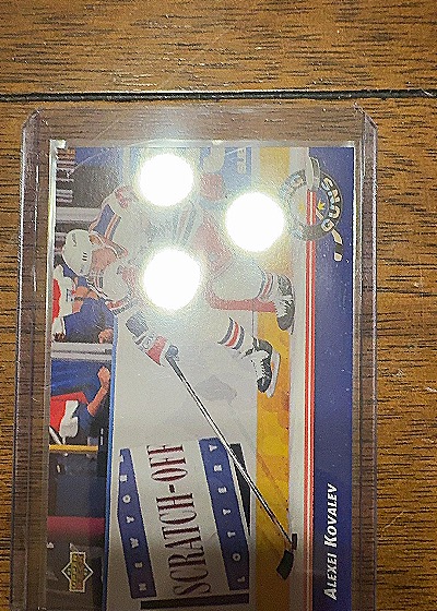 1992-93 Upper Deck Euro Stars #E9 Alexei Kovalev — front
