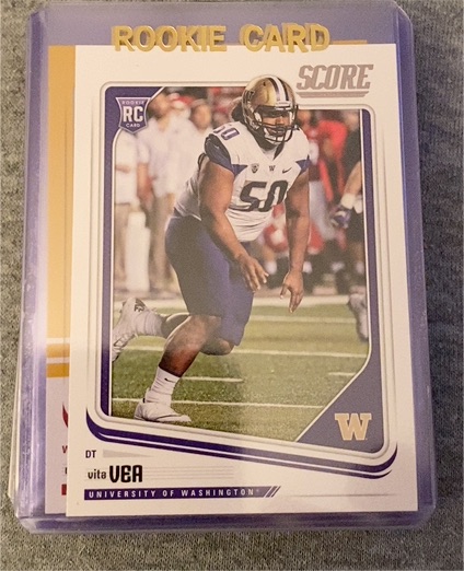 2018 Score #341 Vita Vea — front
