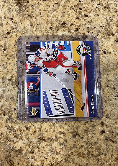 1993-94 Upper Deck #13 Alexei Kovalev — front