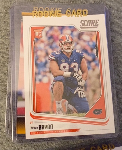 2018 Panini Score #432 Taven Bryan — front