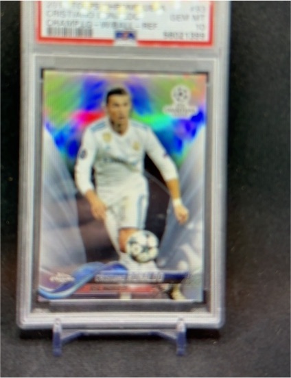 2017 Topps Chrome UCL #93 Cristiano Ronaldo — front
