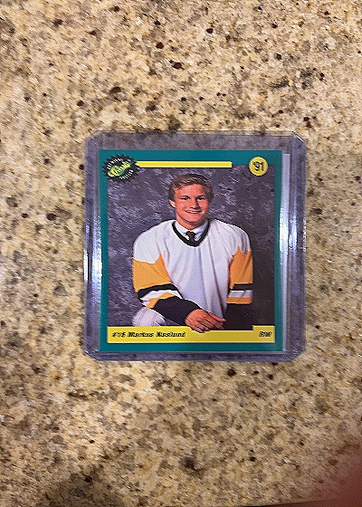 1991 Classic #13 Markus Naslund — front