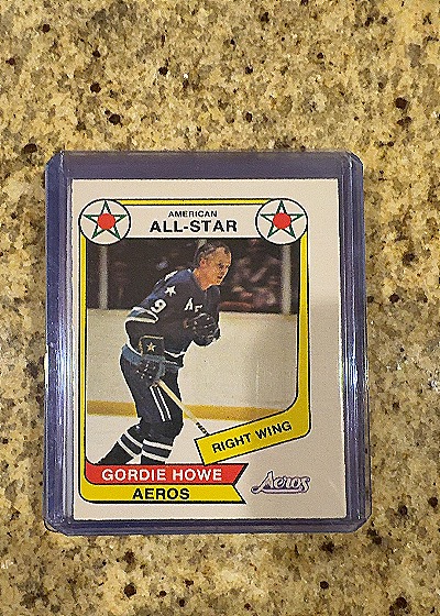 1976-77 O-Pee-Chee WHA #72 Gordie Howe — front