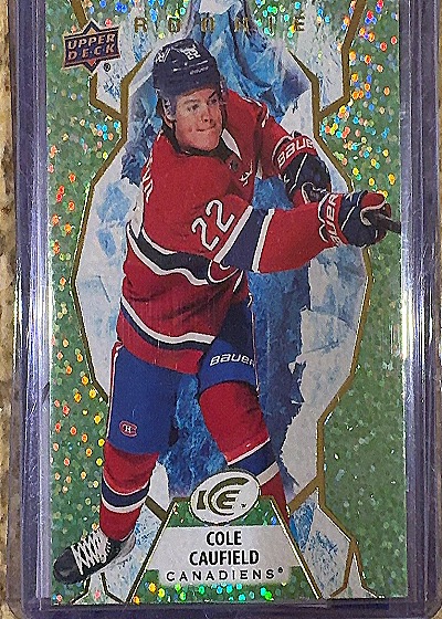 2021-22 Upper Deck Ice #122 Cole Caufield — front