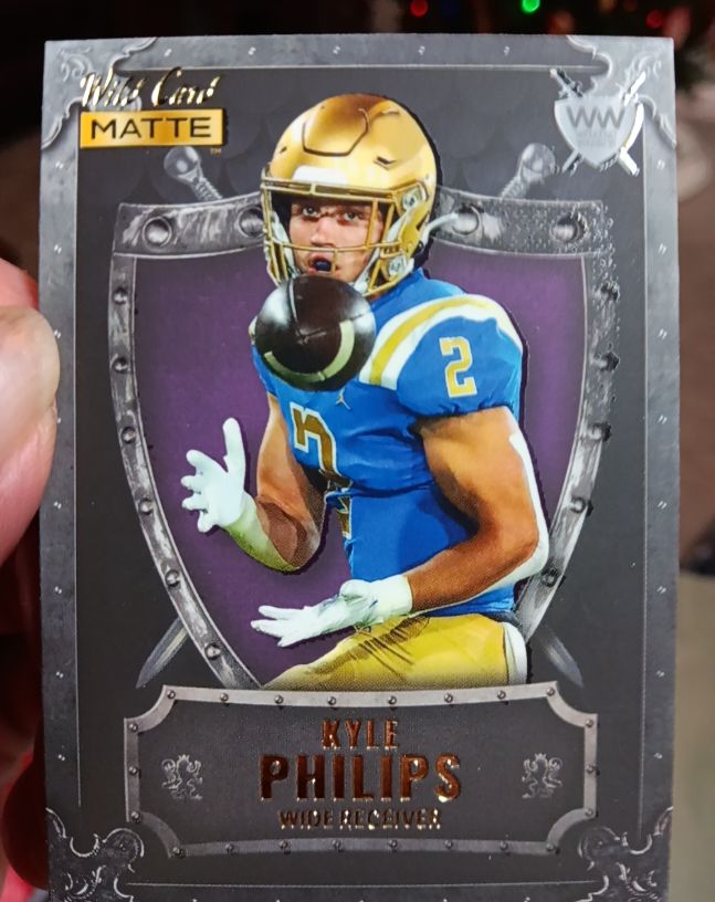2022 Wild Card Matte #WW-36 Kyle Philips Weekend Warrior — front