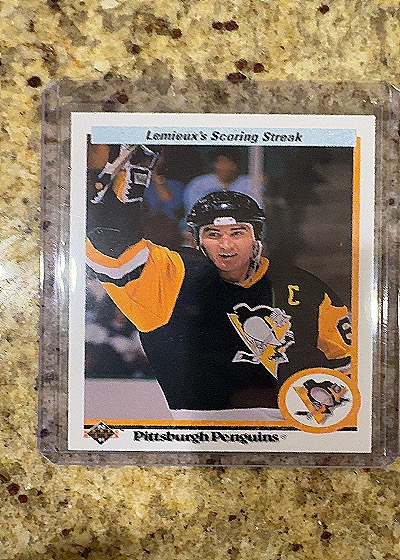 1990-91 Upper Deck #59 Mario Lemieux — front