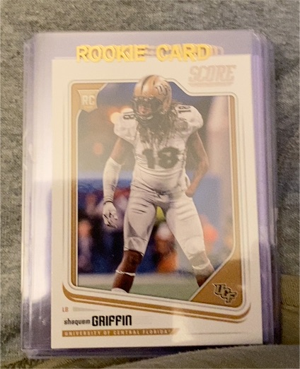 2018 Panini Score #424 Shaquem Griffin — front