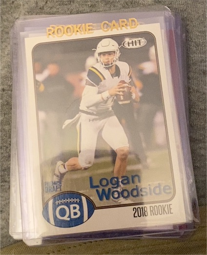 2018 Sage HIT #13 Logan Woodside — front