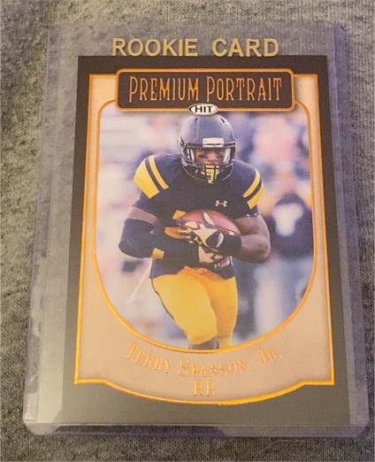 2021 Hit Premium Portrait Rookie Card Terry Swanson Jr. — front