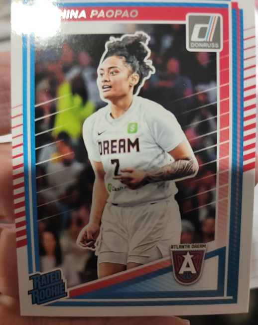 2025 Donruss WNBA #91 Te-Hina Paopao — front