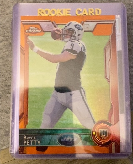 2015 Topps Chrome #137 Bryce Petty — front