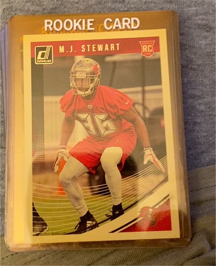 2018 Panini Donruss #371 M.J. Stewart — front