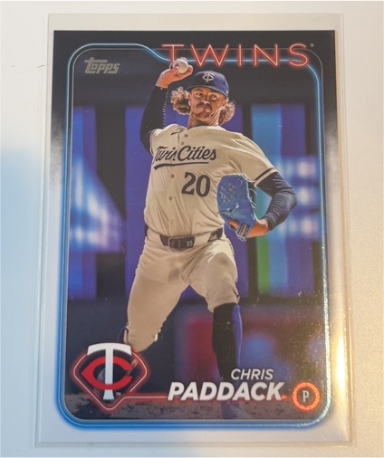 2024 Topps Update Series #US14 Chris Paddack — front