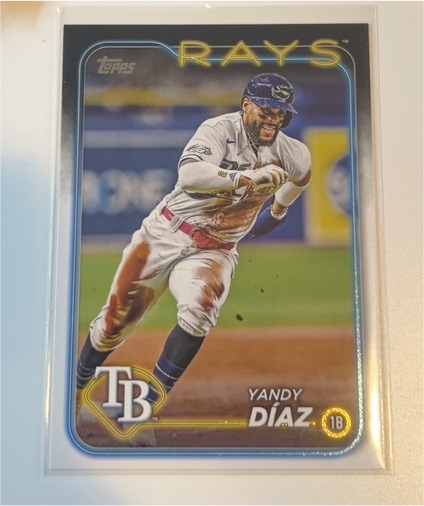 2024 Topps Series 1 #52 Yandy Diaz — front
