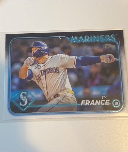 2024 Topps Series 2 #611 Ty France — front