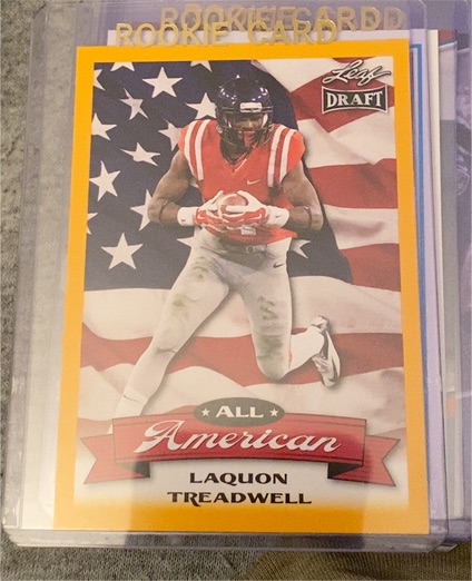 2016 Leaf Draft Football All American #AA-09 Laquon Treadwell — front