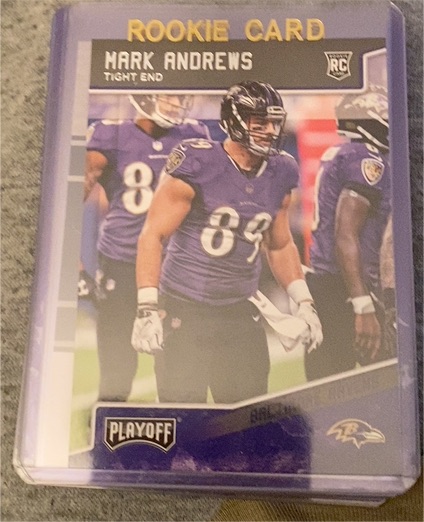 2018 Panini Playoff #262 Mark Andrews — front