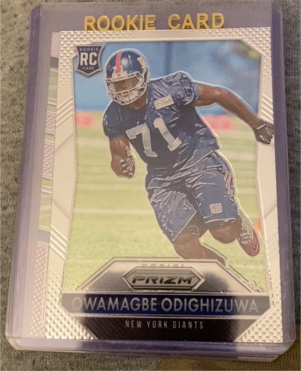2015 Panini Prizm #274 Owamagbe Odighizuwa — front