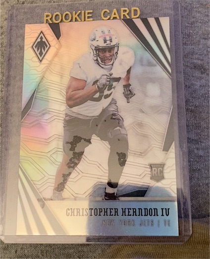 2018 Panini Phoenix Rookie Card Christopher Herndon IV — front