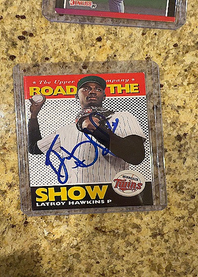 1994 Upper Deck Road To The Show #163 LaTroy Hawkins — front