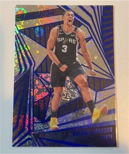 2023-24 Panini Revolution Winter #82 Keldon Johnson — front