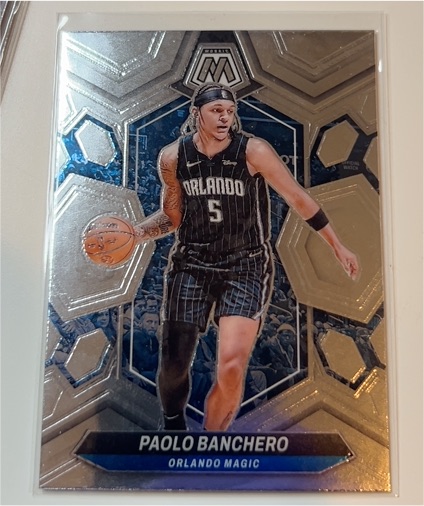 2023-24 Panini Mosaic #15 Paolo Banchero — front