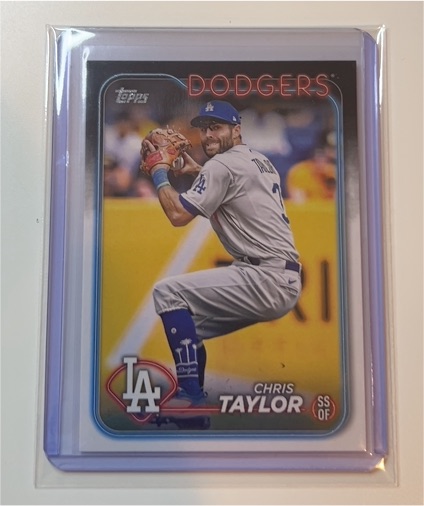 2024 Topps Series 1 #246 Chris Taylor — front