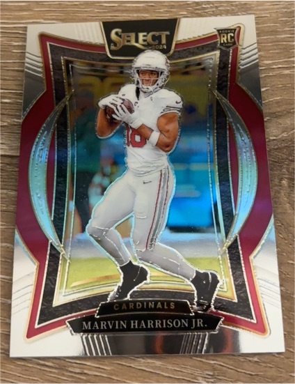 2024 Panini Select #28 Marvin Harrison Jr. — front