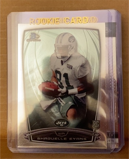 2014 Bowman Chrome #204 Shaquelle Evans — front