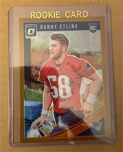 2018 Panini Donruss Optic #139 Danny Etling Rookie Card — front