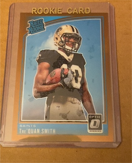 2018 Donruss Optic #175 Tre'Quan Smith — front