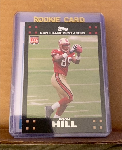 2007 Topps #RC Jason Hill — front