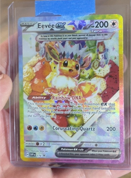 2025 Pokémon TCG Prismatic Evolutions #174 Eevee ex — front