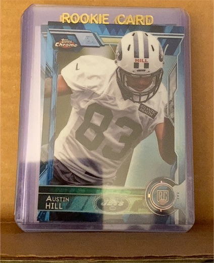 2015 Topps Chrome #155 Austin Hill — front