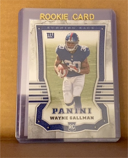 2017 Panini #RC Wayne Gallman — front
