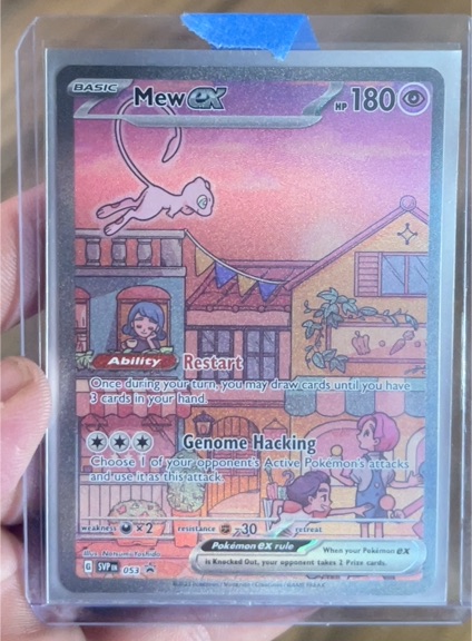 2023 Pokémon Scarlet & Violet Promo #053 Mew ex — front