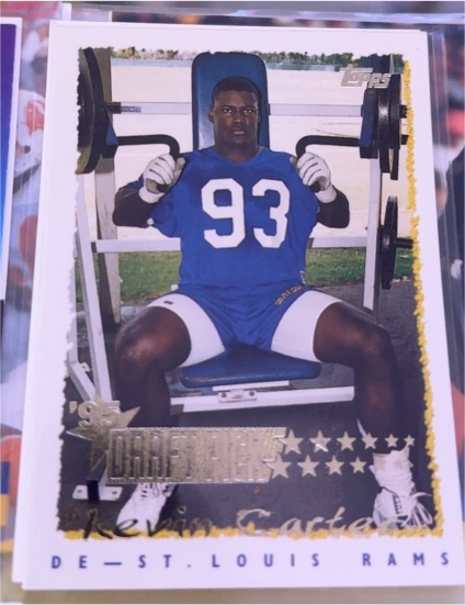 1995 Topps #225 Kevin Carter — front