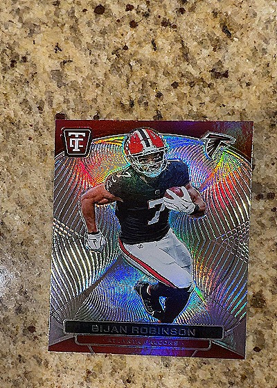 2024 Panini Totally Certified #7 Bijan Robinson — front