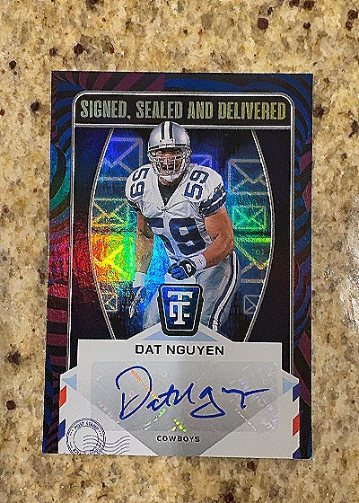 2024 Panini Totally Certified Signed, Sealed and Delivered #SSD-DNG Dat Nguyen — front