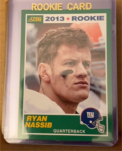 2013 Score #420 Ryan Nassib — front