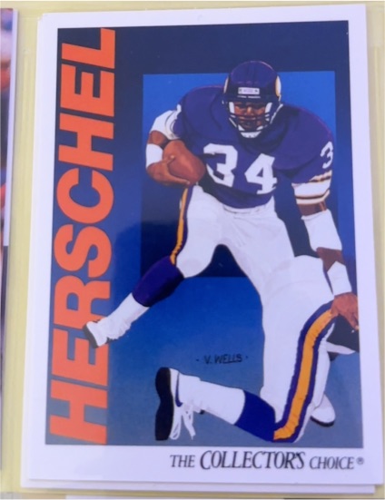 1991 Upper Deck #99 Herschel Walker Minnesota Vikings — front