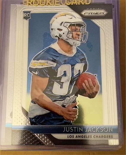 2018 Panini Prizm #291 Justin Jackson — front