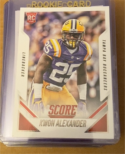 2015 Score #360 Kwon Alexander — front