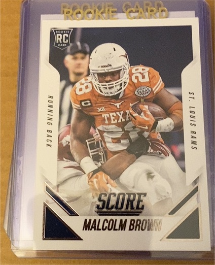 2015 Panini Score #378 Malcolm Brown — front